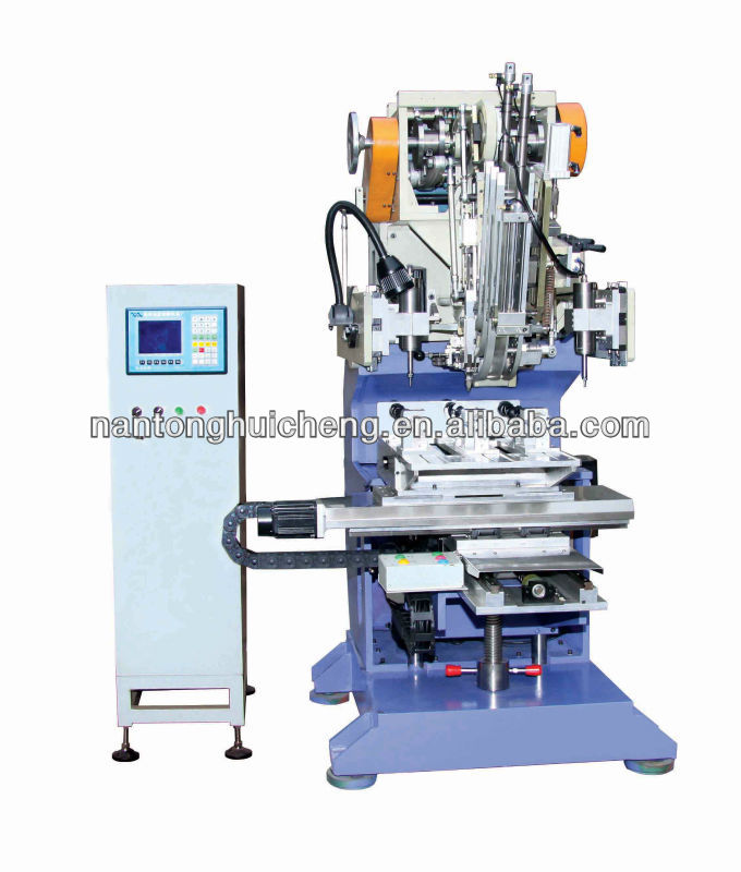 Brush Drilling and Tufting Machine