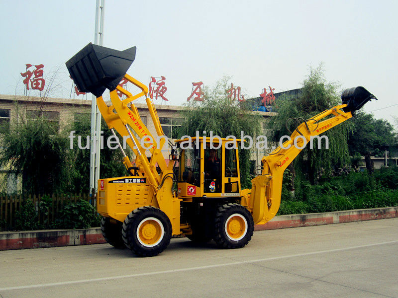 Bucket capacity 0.3 sqm small backhoe loader for sale