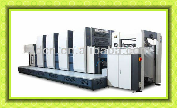 Business card offset printing machinery