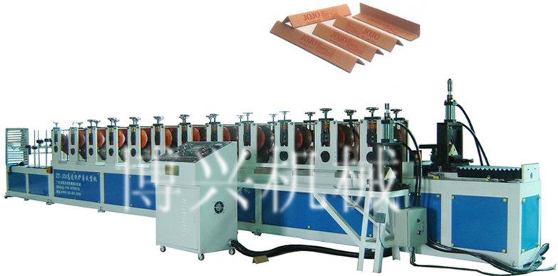 BX-306 High-Speed Paper Edge Protectors Forming Machine
