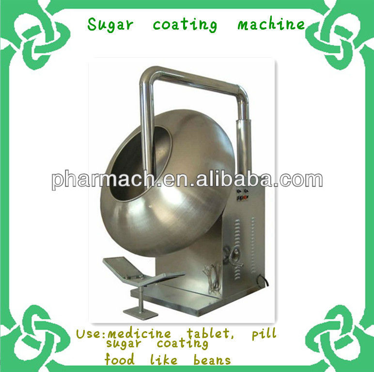 BY-800 Water chest net shape nuts sugar coating machine