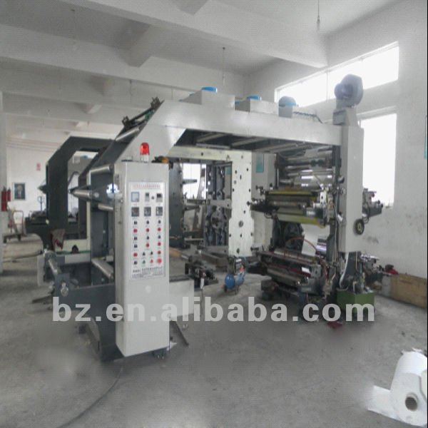 BZZ-Automatic 4-Color High speed tube Printing Machine
