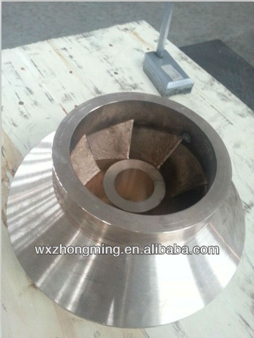 C83600 sand casting water pump bronze impeller(BV)