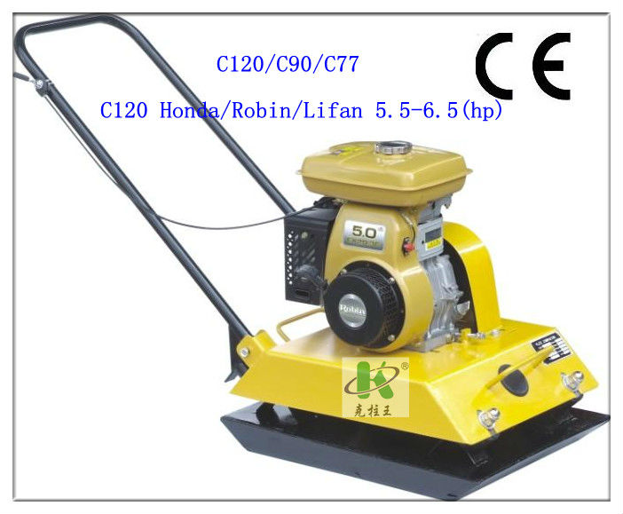 C90 4.0kw/5.5hp with honda gasoline engine handy vibratory reversible plate compactor