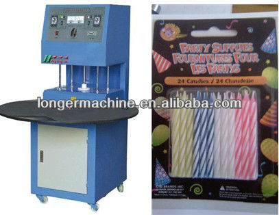 Candle Blister Packing Machine |Birthday Candle Blister packing machine