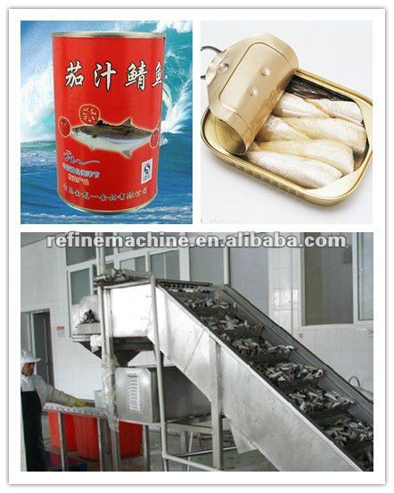 Cans fish processing machine/fish processing machine