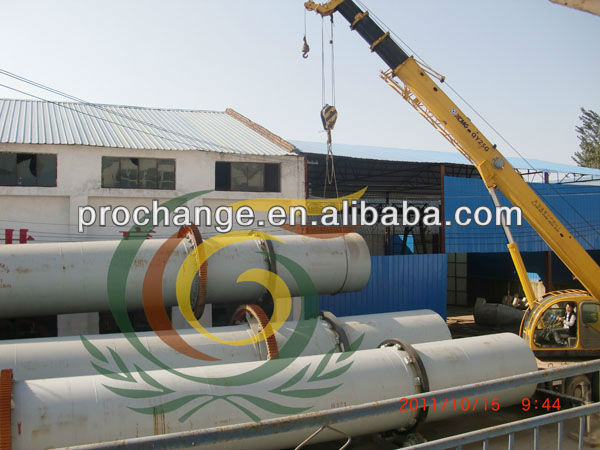 Capacity 1-3 ton per hour Wood Chips Rotary Dryer Professional Manufacturer