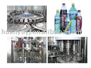 Carbonated Beverage Filling and Capping Machine 3-In-1 Unit