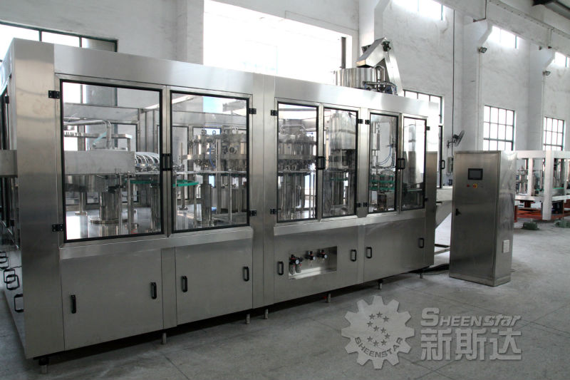 carbonated drink filling capping machine