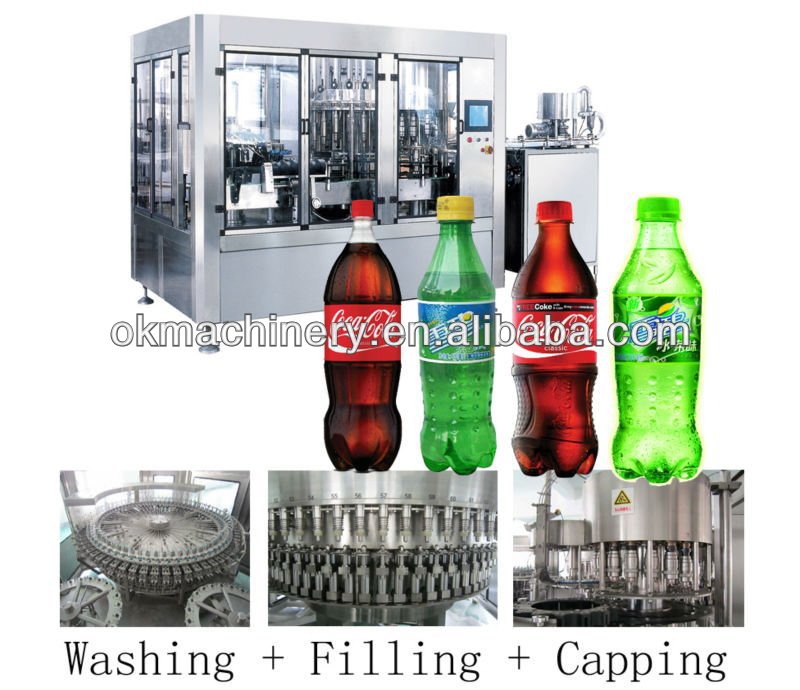 Carbonated drinks machinery