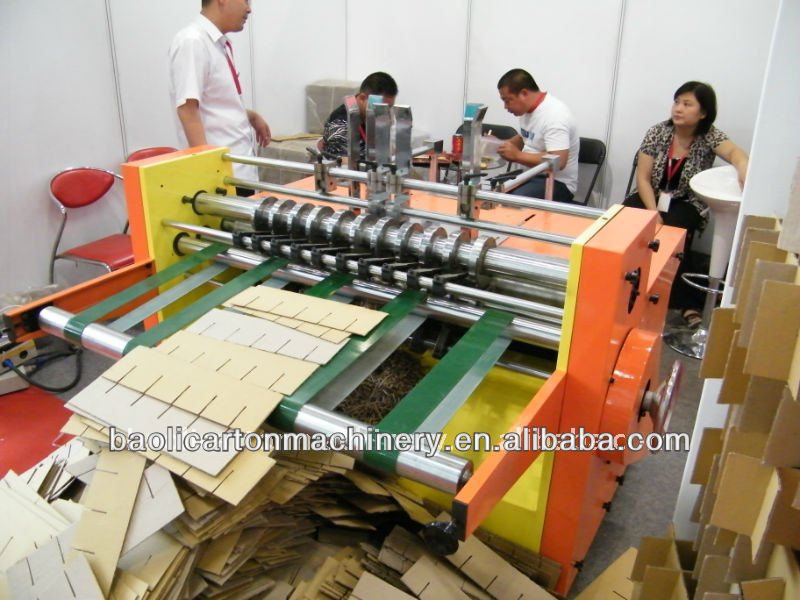 cardboard clapboard (in carton box) making machine / paper partition machine