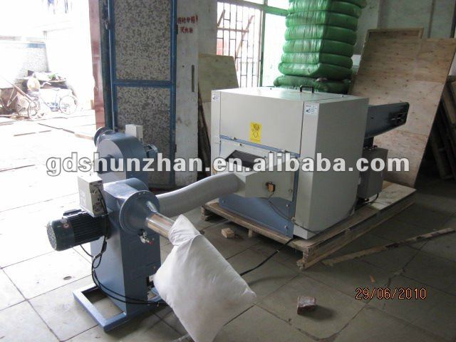 Carding and stuffing combination machine