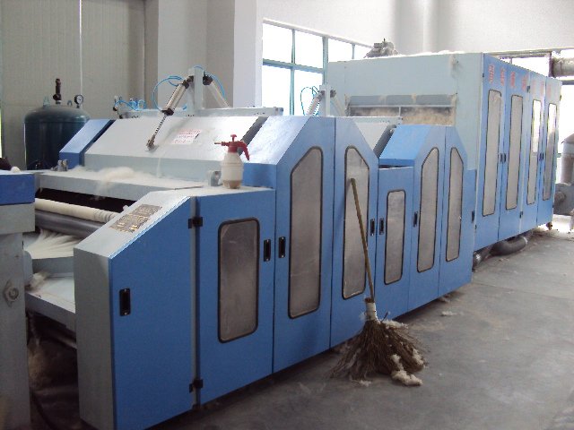 carding machine for polyester fabric high production