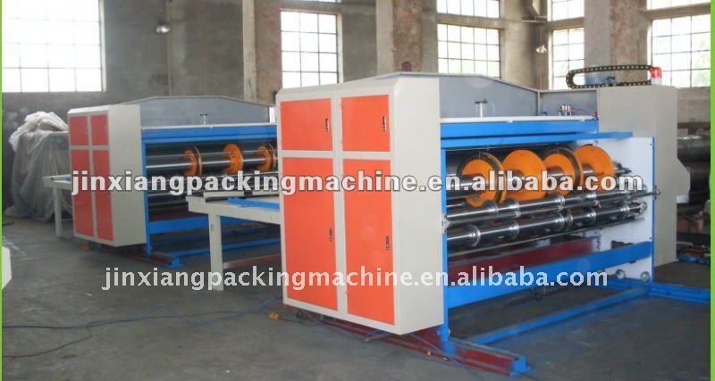 carton box printing slotting machine