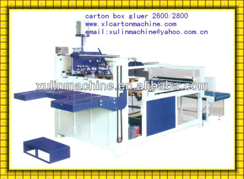 carton glue machine gluing carton machine carton folder gluer machine