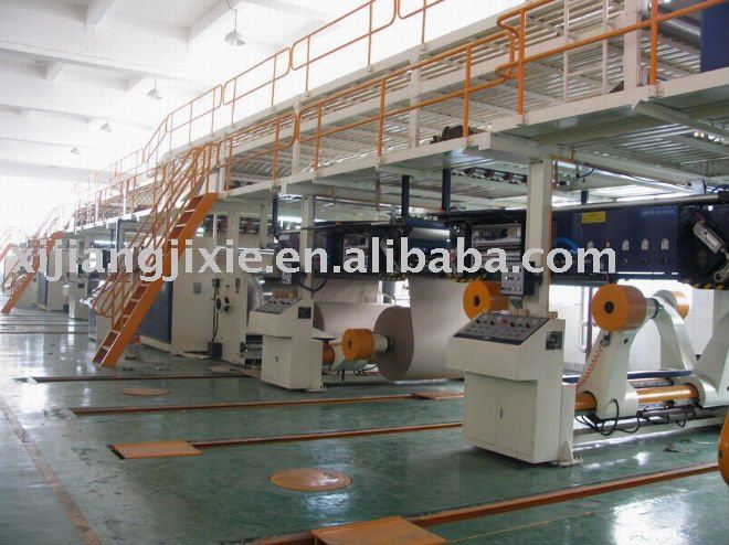 carton pack machine-5-Layer Corrugated cardboard production line-Mill Roll Stand