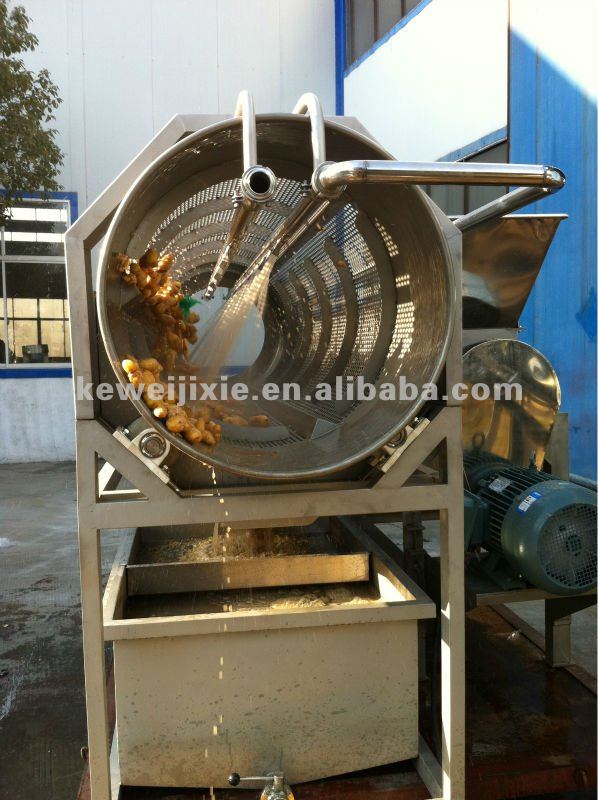 cassava washing machine