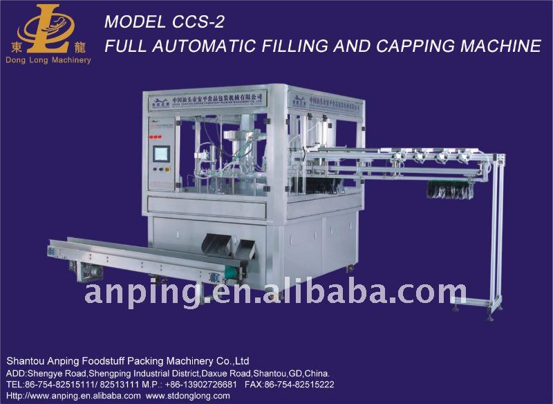 CCS-2 Full Automatic Filling and Capping Machine