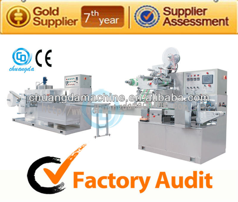 CD-2030 Wet Tissue Making and Packing Machine