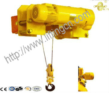 CDL/ MDL low headroom electric hoist/short head room wire rope hoist
