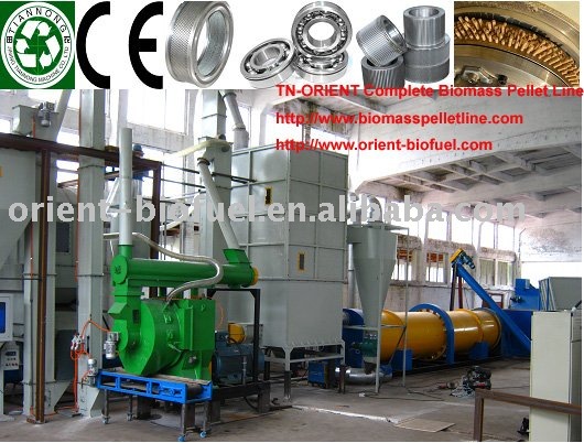 CE 4 Exclusive Patents 1-8Ton/1Hour Wood Pellet Production Line