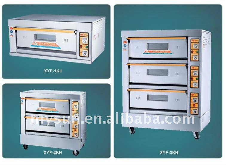CE approval Gas/electirc heated bread Deck Oven