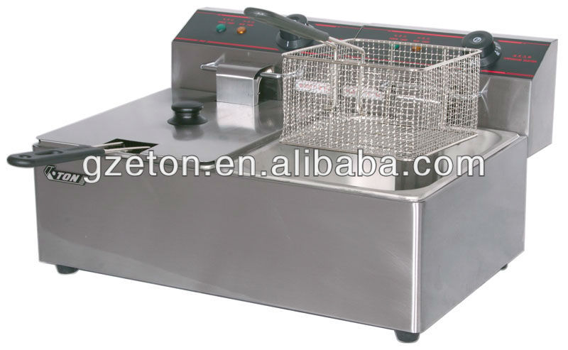 CE Approved Electric double deep fryers