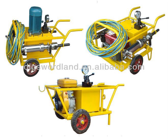 CE Approved hydraulic rock splitter machine