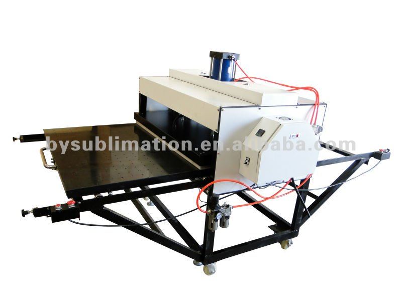 CE Approved Large Format Automatic Pneumatic Sublimation Machine