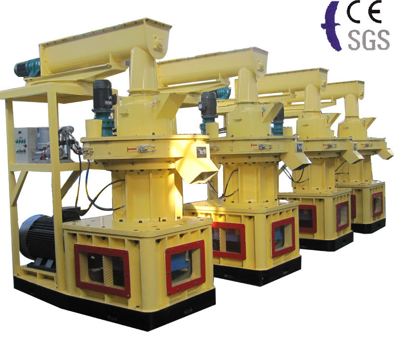 CE approved wood pellet press