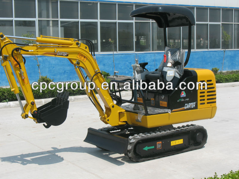 CE approvid 1.8 ton mini crawler excavator Yanmar engine