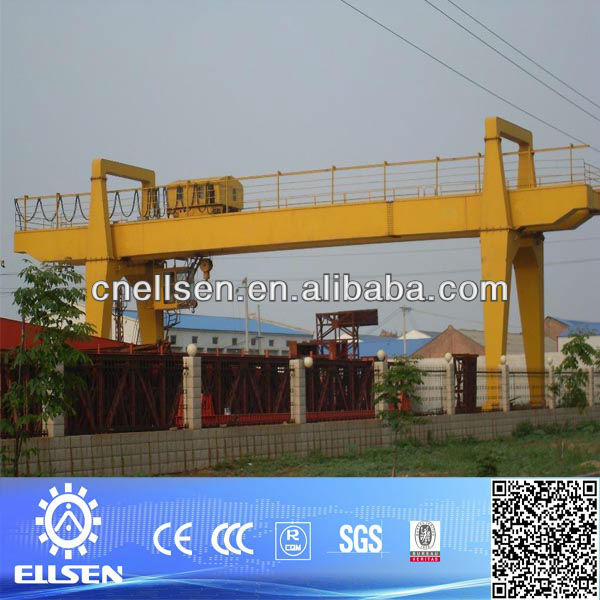 CE certificate double beam frame gantry crane