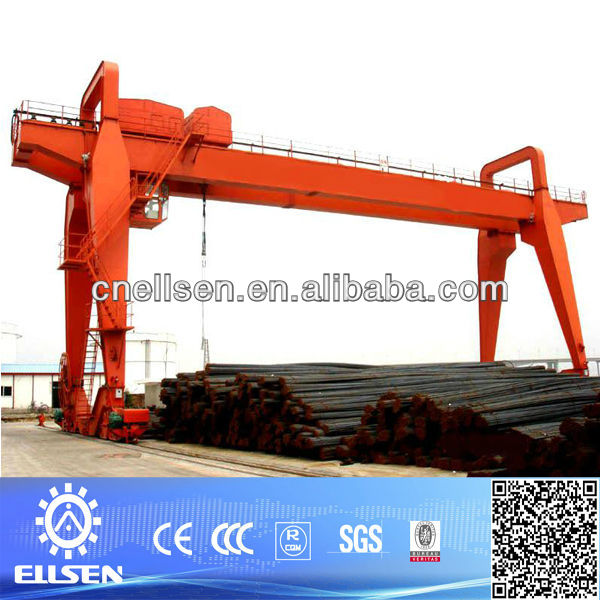 CE certificate double beam gantry crane 20t