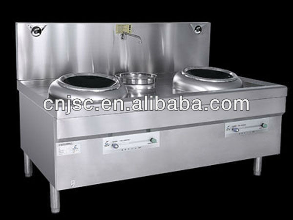 CE certified double burners commercial electric induction cookware with SCHOTT CERAN panel