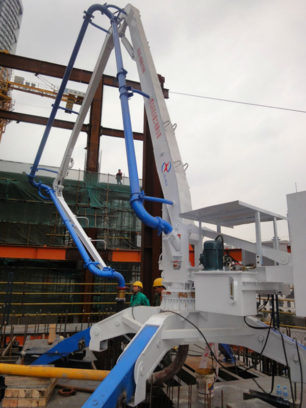 CE ISO 15 Meter mobile Concrete Placing Boom