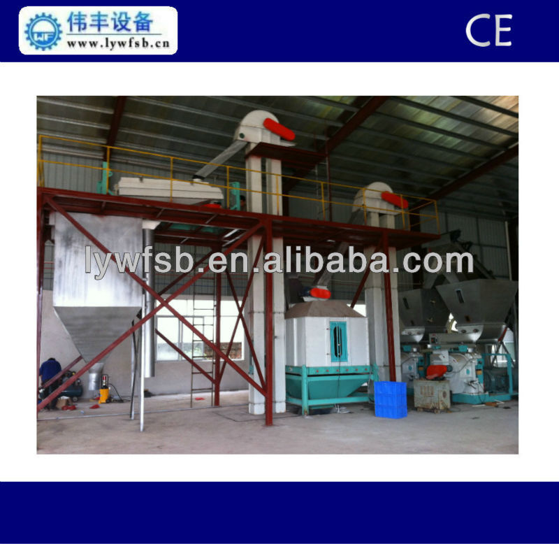 CE olive tree wood pellet line, pellet machine; wood pellet mill