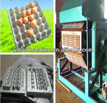 CE paper pulp egg tray machine