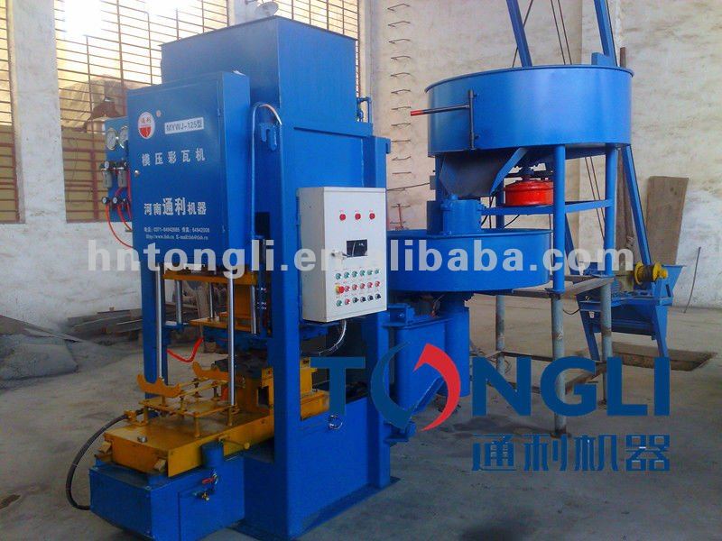 cement Color roof tile machine production line MYWJ125 cement Color roof tile machine production line