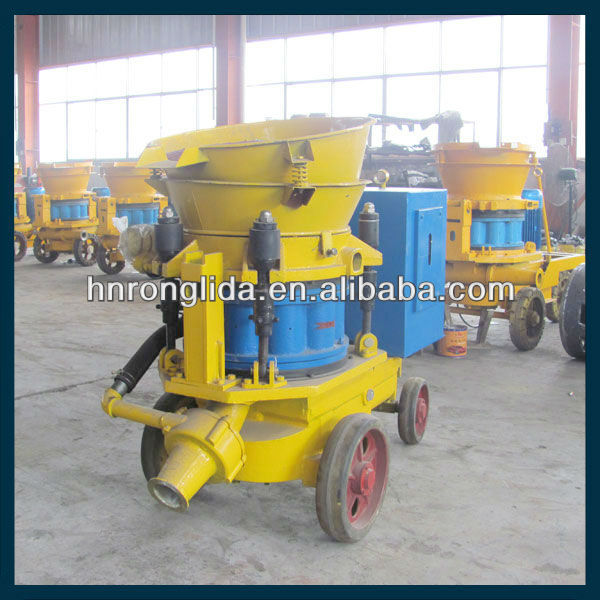 cement throwing jet, concrete spraying machine