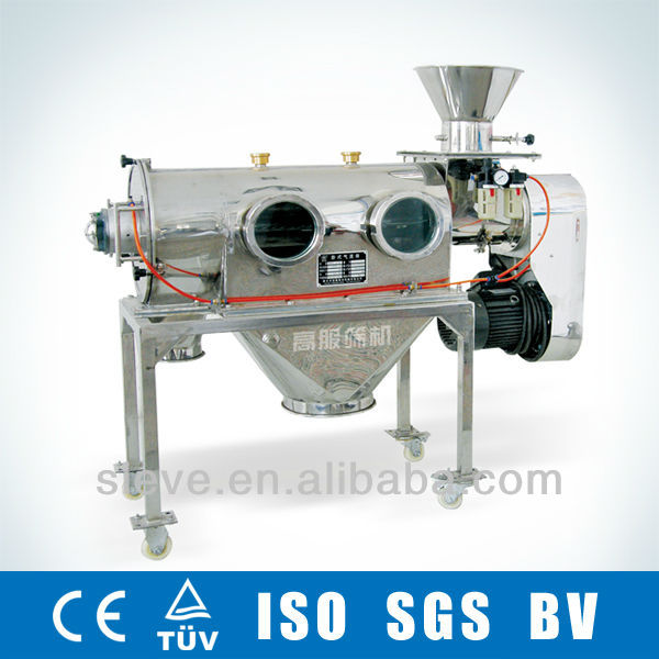 centrifugal screen for fine powder