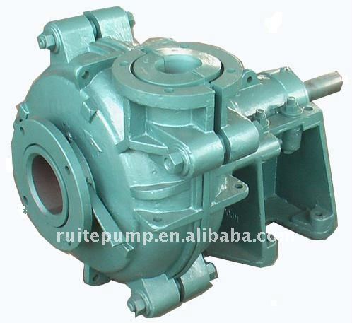 centrifugal slurry pump with rubber liner