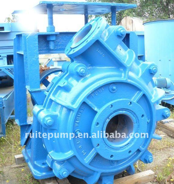 centrifugal slurry pump with rubber liner