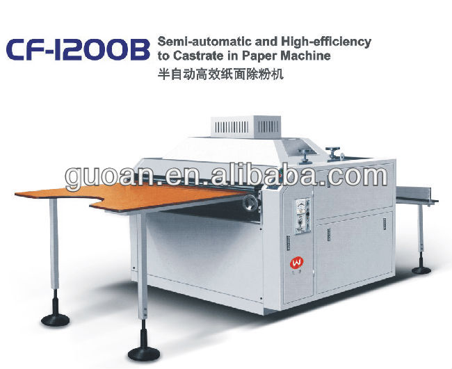 CF-1200B Paper Powder Cleaner Machine