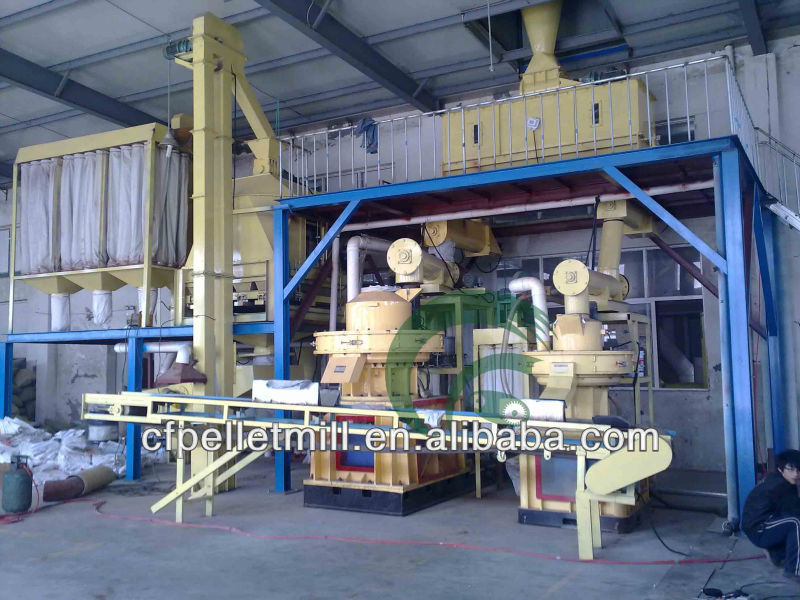 CFKJ560wood pellet mill production line