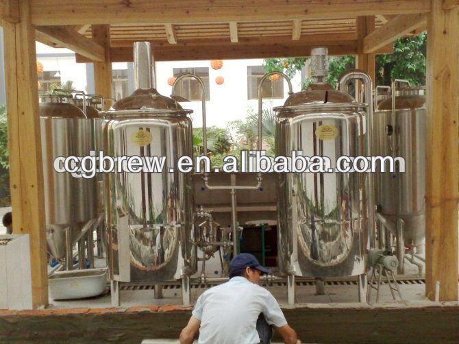 CG-500L of beer brewery equipment for sale
