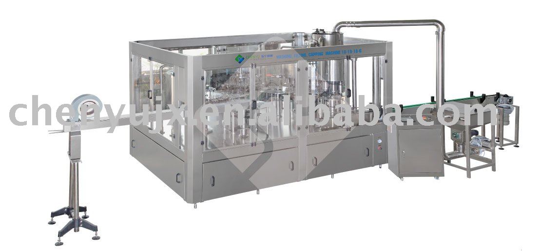 CGFB Sterilizer-Rinser-Filler-Capper Monobloc water filling machine