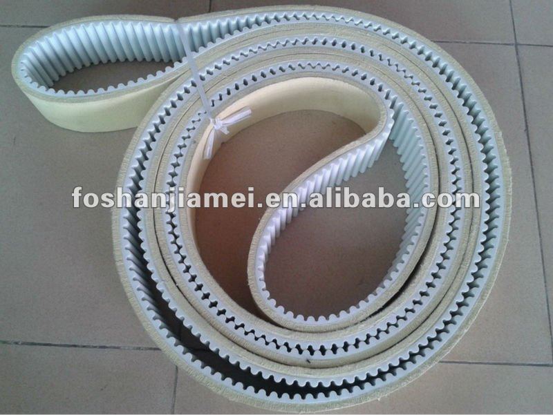 Chain belt for aluminum profile