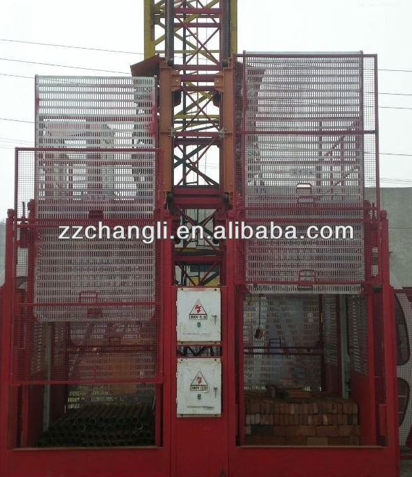 Changli Make Building Construction Elevators SC200/200