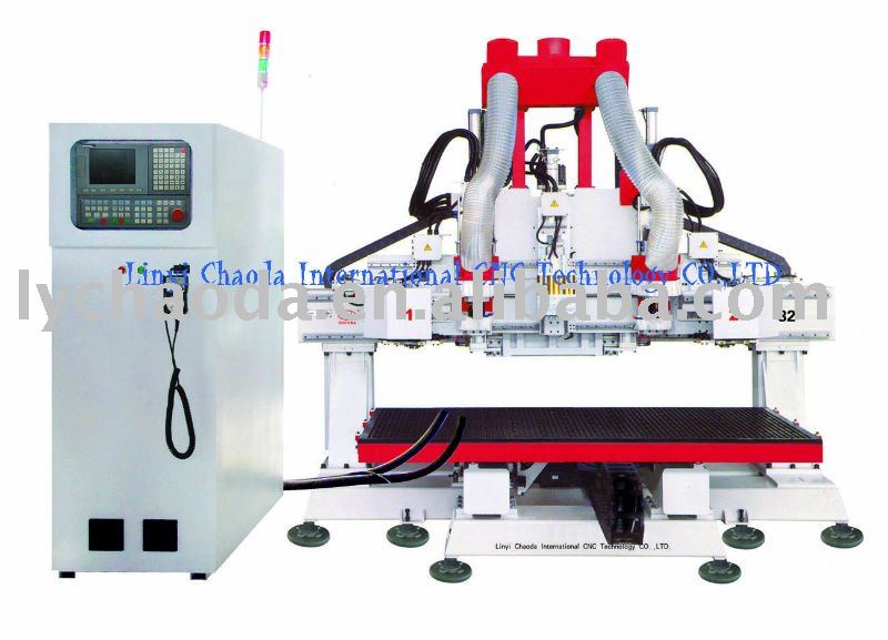 CHAOCDA JCT1632R-2H CNC Wood Carving Machine with Double Disk type ATC system