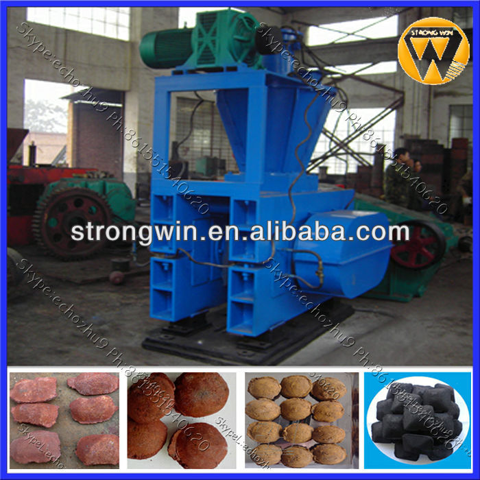 charcoal coal briquette press machine for ball shape